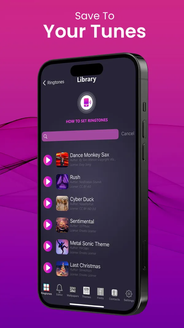 Ringtones screenshot 3